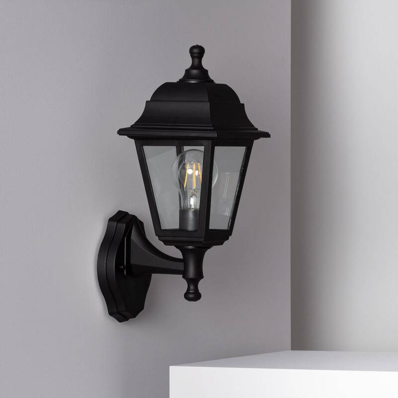 Produit de Lampe Murale Extérieure Mini Villa Noire