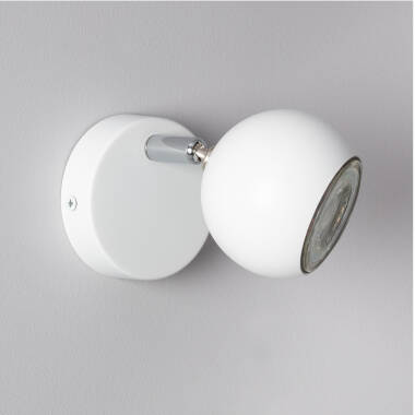 Product of Ates Adjustable Aluminium Surface Spotlight in White 