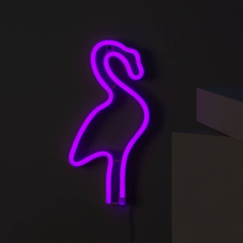 Prodotto da Neon LED Flamingo con Batteria