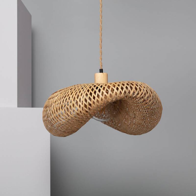 Product van Hanglamp Bamboe Kathu Karatasi