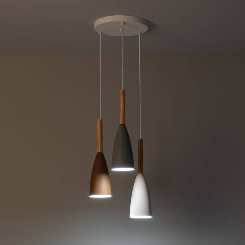 Produit de Suspension Métal et Bois Rain