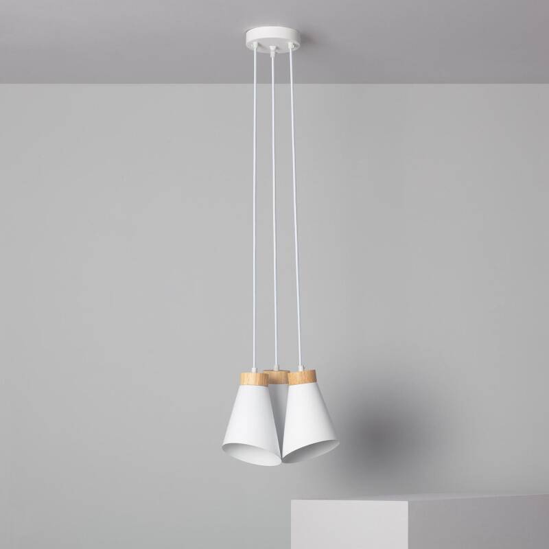 Produit de Suspension Métal et Bois Itai