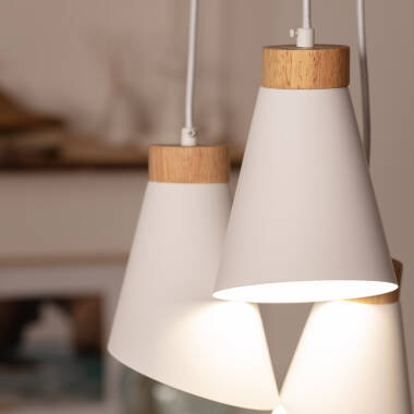 Product of Itai Metal & Wood Pendant Lamp