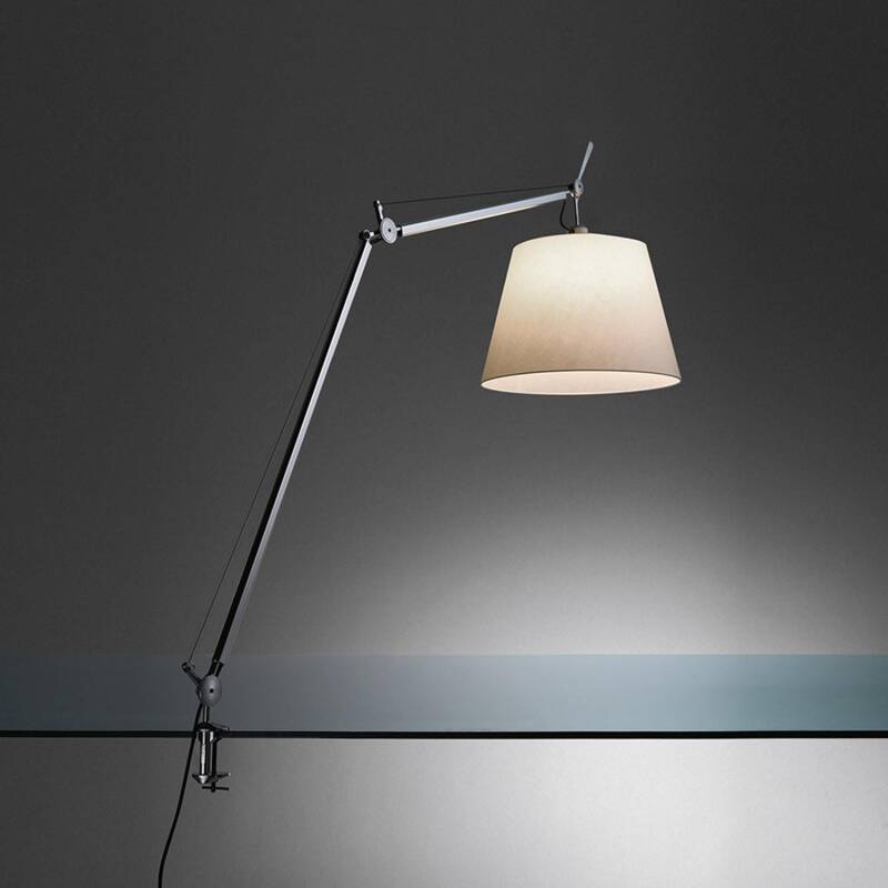 Produit de Lampe à Poser Tolomeo Mega avec Pince et interrupteur ARTEMIDE 