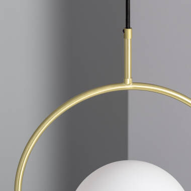 Product of Moonlight Diplo Metal & Glass Pendant Lamp 