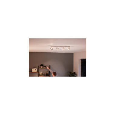 Product of 4x4.5W PHILIPS Clockwork WarmGlow Dimmable LED Ceiling Light