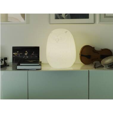 Prodotto da Lampada Decorativa LED RGBW Gufo 40 Solare + Batteria Ricaricabile 