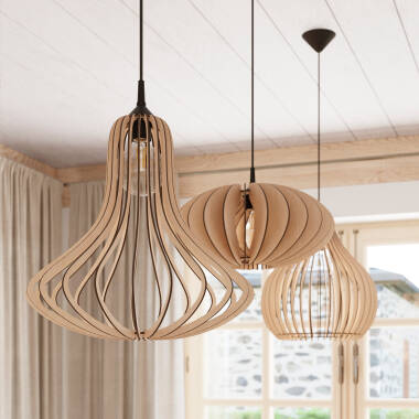 Produit de Suspension Bois Elza SOLLUX