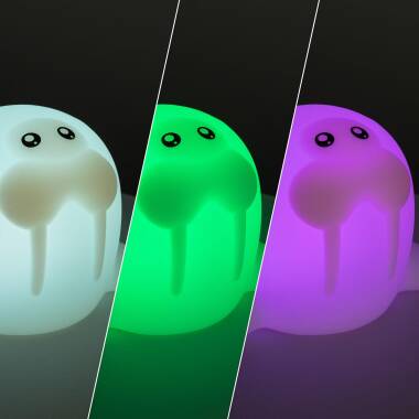 Produit de Veilleuse LED Morse RGB en Silicone IP67