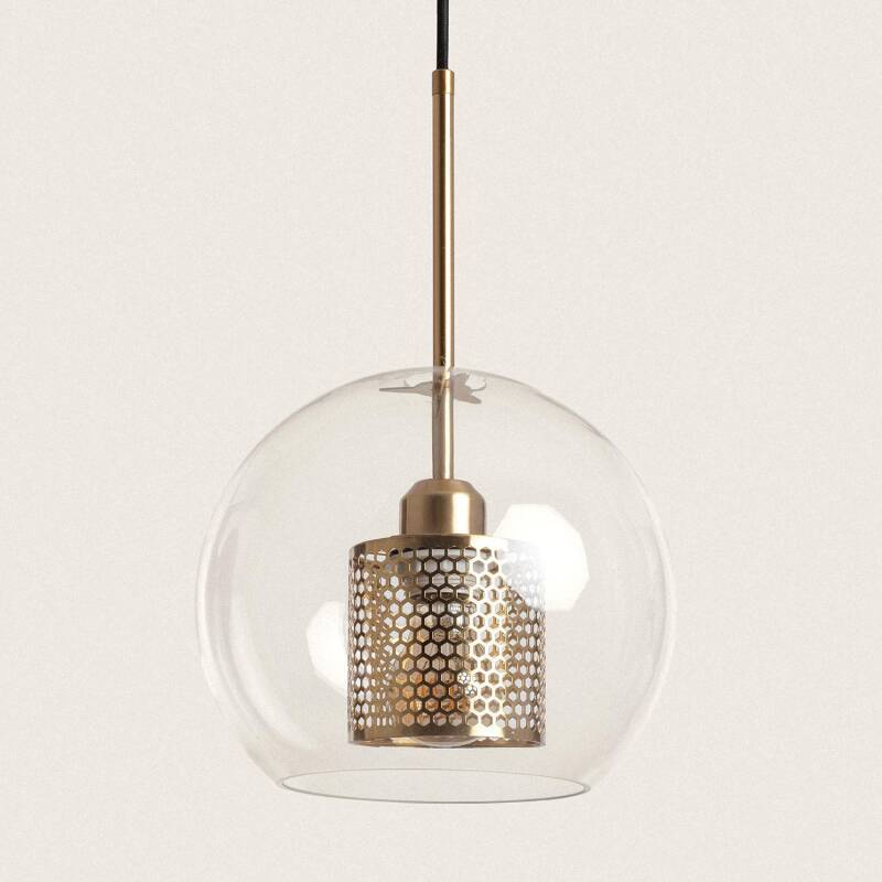 Product of Julieta Metal & Glass Pendant Lamp