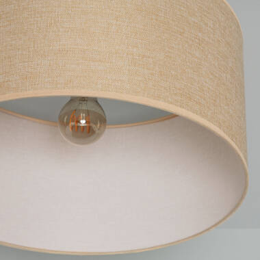 Product of Quiton Metal & Fabric Ceiling Lamp