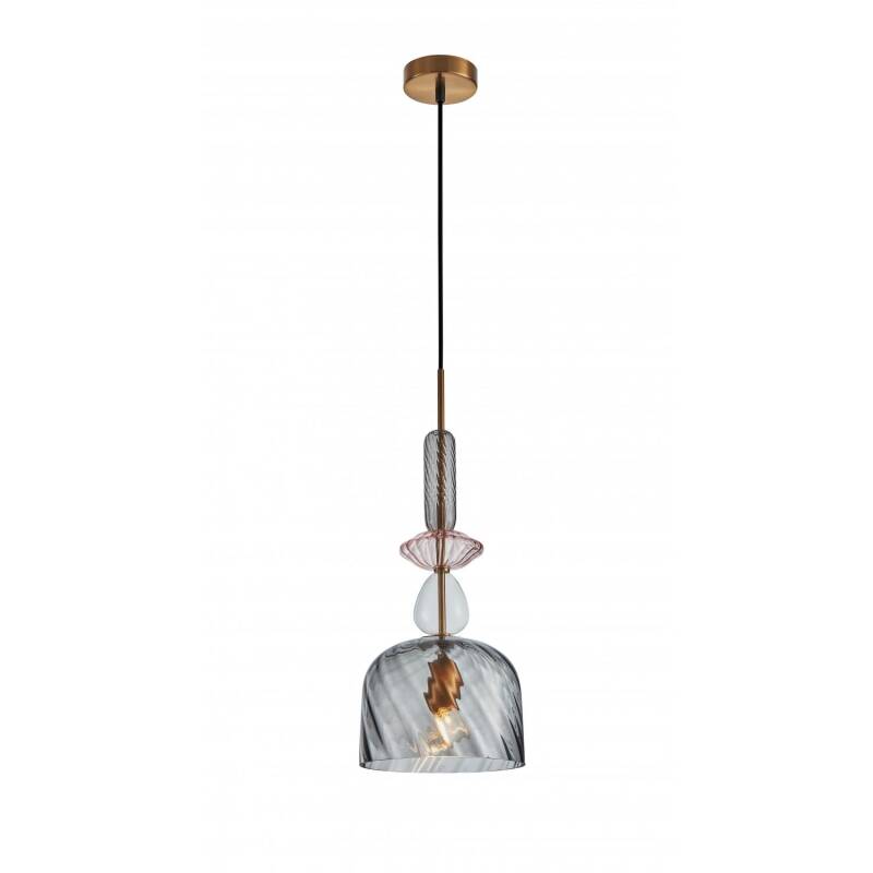 Product of Caheli Metal & Glass Pendant Lamp 