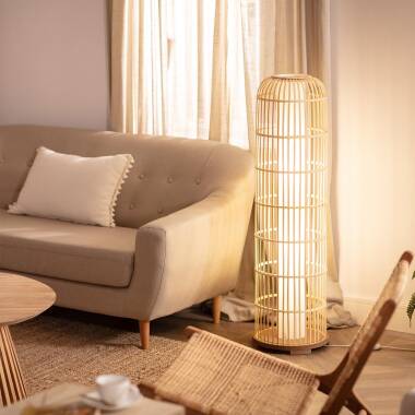 Product of Manddy Bamboo Floor Lamp