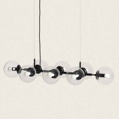 Product of Wassily 8 Spotlight Metal & Glass Pendant Lamp