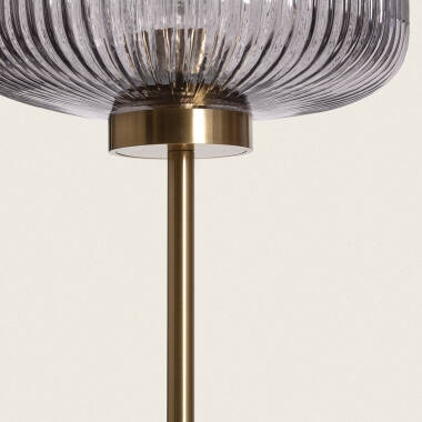 Product van Staande Lamp Metaal en Glas Winsor 