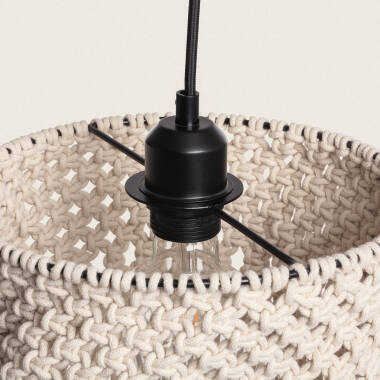 Produit de Suspension Macramé de Coton Hupa 