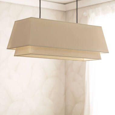 Product of Adra Metal & Fabric Pendant Lamp