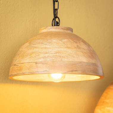 Product van Hanglamp van Hout Naisha S IlUZZIA 