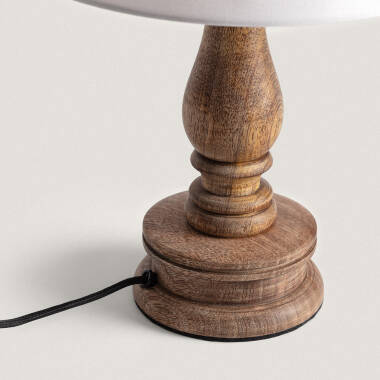 Produkt von Tischlampe Holz Chess ILUZZIA