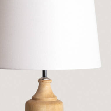 Product of Sansa Wooden Table Lamp ILUZZIA 