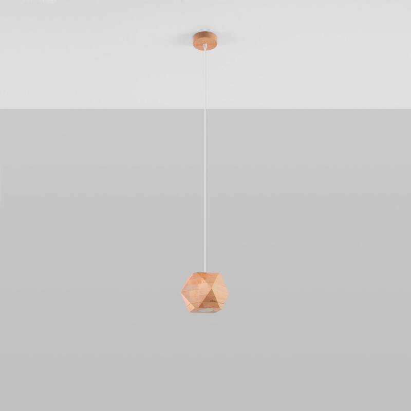 Product of Woody Wooden Pendant Lamp SOLLUX