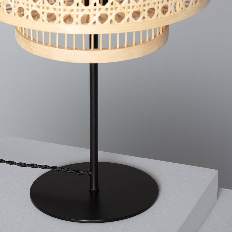 Product of Samsara Rattan Table Lamp ILUZZIA