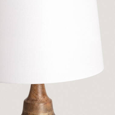 Product of Rajesh Wooden Table Lamp ILUZZIA 