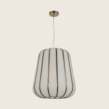 Hanglamp  Metaal en  Glas Wyoming L