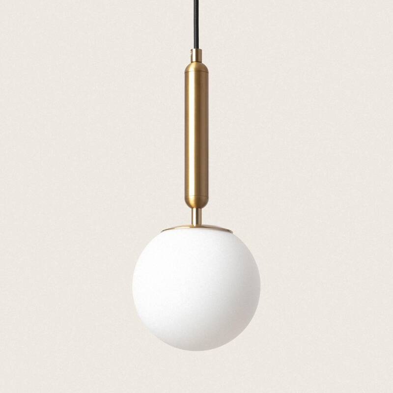 Product of Oto Metal & Glass Pendant Lamp 