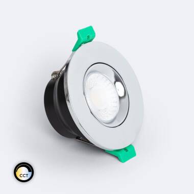 Product van Downlight LED 8W Rond Dimbaar IP65 Zaagmaat  Ø65 mm CCT Selecteerbaar RF90 Design Ajustable