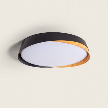 Plafonnier LED 28W Rond Ø420 mm CCT Sélectionnable Nil