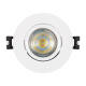 Produkt von Downlight-Ring Rund Schwenkbar für LED-Glühbirne GU10 / GU5.3 Ø 75 mm