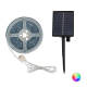 Produit de Ruban LED Extérieur Solaire RGB 3V DC 30LED/m 5m IP65 Largeur 8mm coupe tous les 3cms