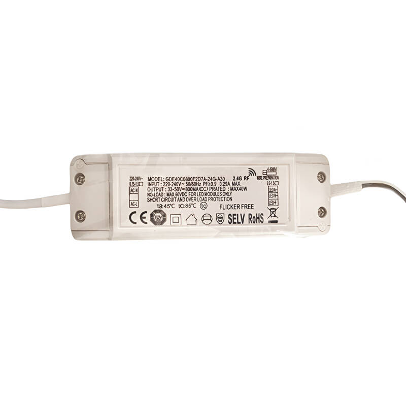 Prodotto da Driver Regolabile CCT Output 26-40V DC 600mA 40W