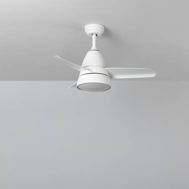 Produit de Ventilateur de Plafond Silencieux Industriel Blanc 91cm Moteur DC