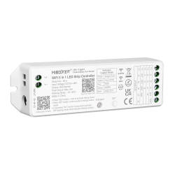 Product Contrôleur Variateur LED WiFi 5 en 1 pour Ruban LED 12/24V DC Monochrome/CCT/RGB/RGBW/RGBWW MiBoxer 