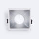 Product of Square Low UGR 45º Downlight Ring for GU10 / GU5.3 LED Bulbs with 85x85mm Cut Out