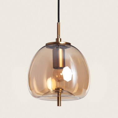 Adina Metal & Glass Pendant Lamp