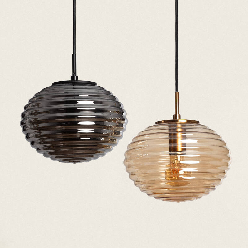 Product of Ailen Metal & Glass Pendant Lamp 