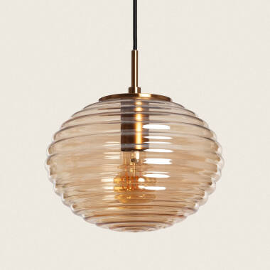 Ailen Metal & Glass Pendant Lamp