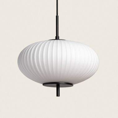 Beca Oblade Metal & Glass Pendant Lamp