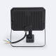 Product of 20W LED Floodlight with PIR Sensor IP65 in Black 