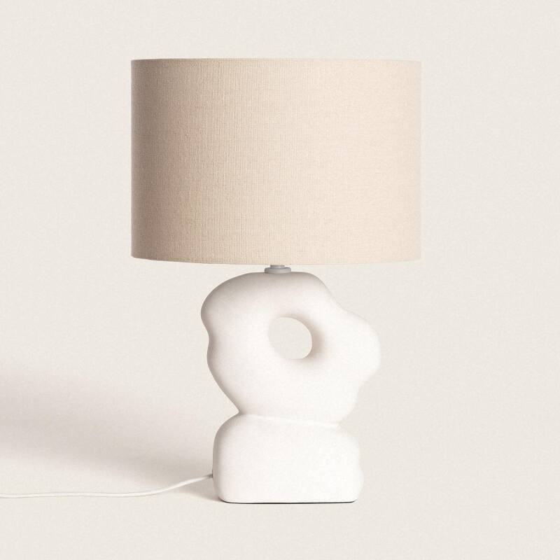 Product of Illinois Ceramic Table Lamp 