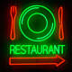 Product van Neon LED Restaurant