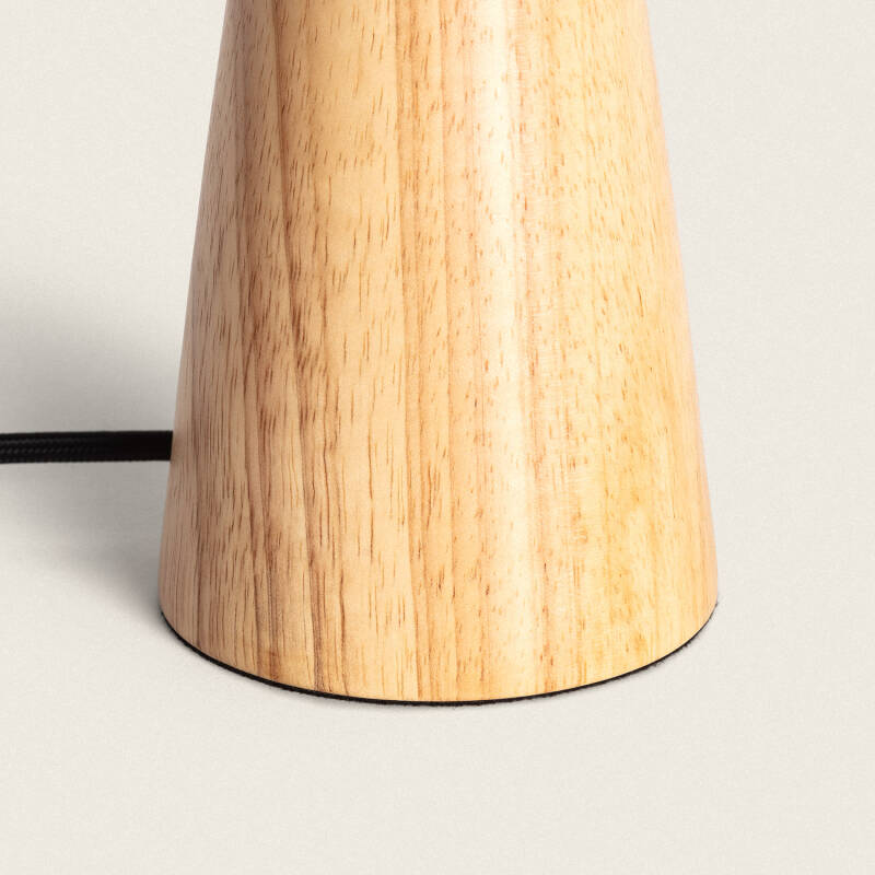 Product of Willow Wood Table Lamp 