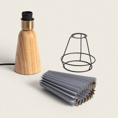 Produit de Lampe à Poser Bois Willow