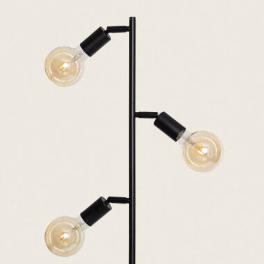 Produit de Lampadaire Métal Aratz 3 Spots