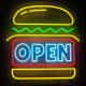 Product of Neon LED "Open" Sign