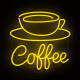 Product of Neon LED Coffee Sign