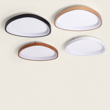 Produit de Plafonnier LED Oval 20W Métal Ø420 mm CCT Sélectionnable Owen